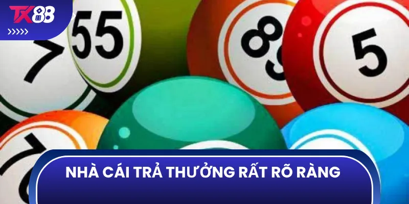 Nhà cái trả thưởng rất rõ ràng